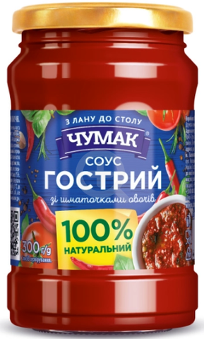 Соус Чумак Гострий 300 г с/б
